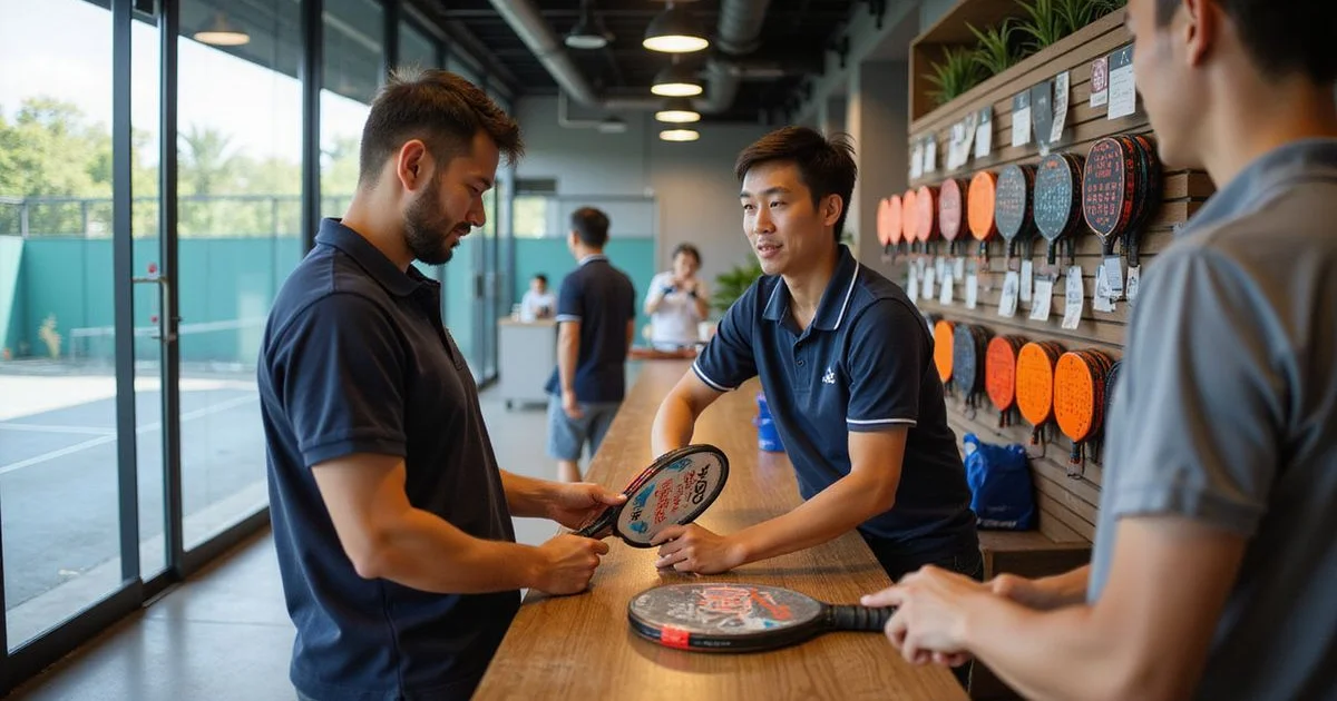 Choosing your first pickleball paddle: what actually matters