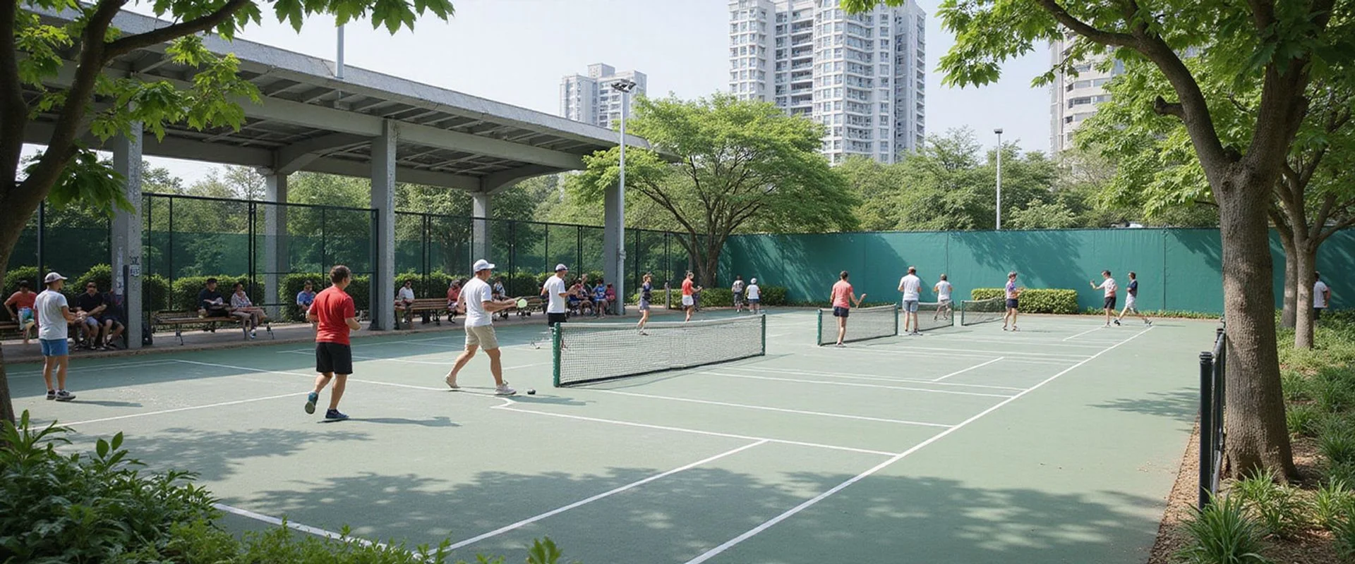 pickleball court in Klang Valley